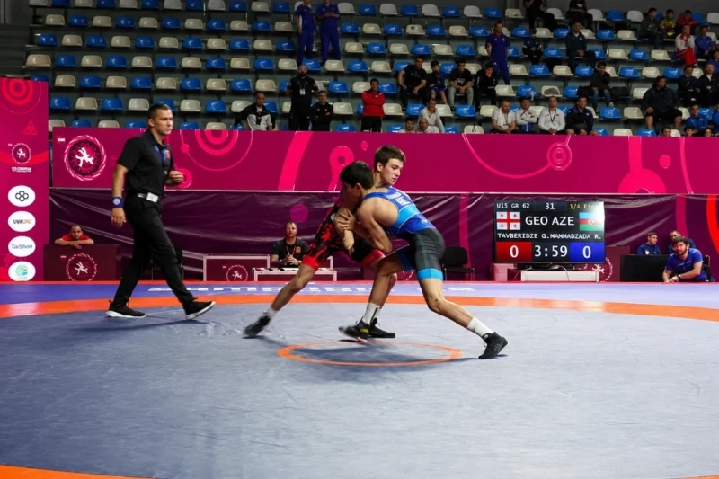 Чемпионат Европы U-15: Еще одна золотая и бронзовая медаль от азербайджанских борцов - ОБНОВЛЕНО