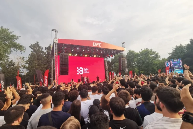 UFC həyəcanı Bakıda başlayıb