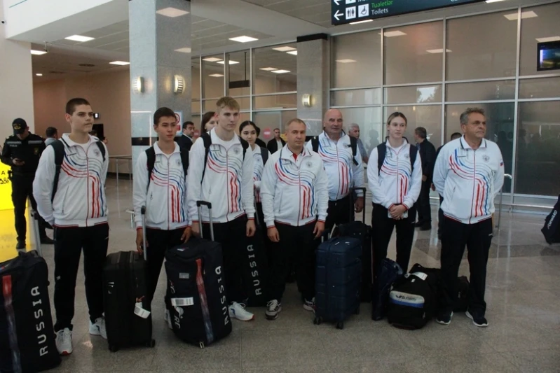 Rusiyanın nümayəndə heyətinin ilk qrupu III MDB Oyunları üçün Azərbaycana gəldi