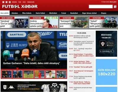 Futbolxeber.az-ın 14 yaşı tamam olur!