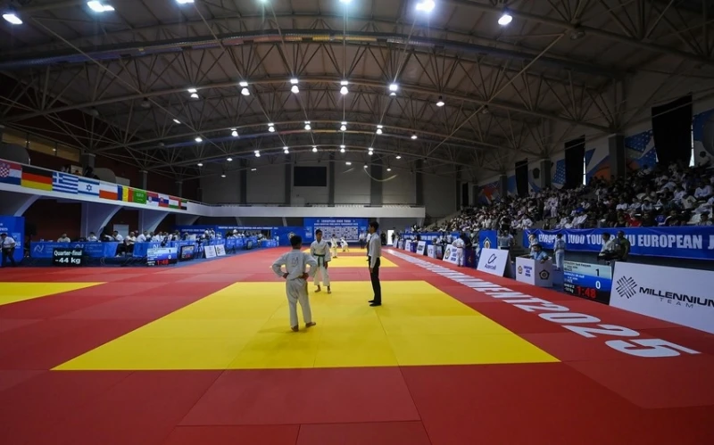 Opening of the European Judo Hopes tournament in Baku