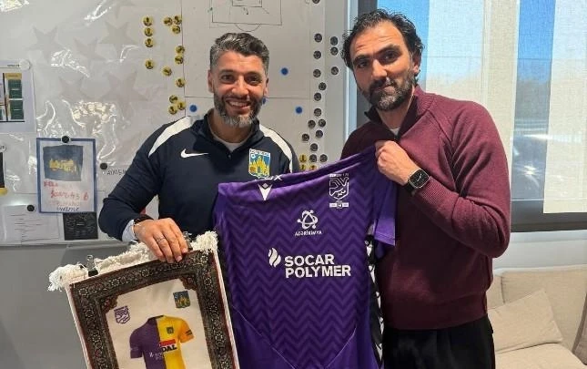 Vagif Javadov completed an internship at the Westerlo club