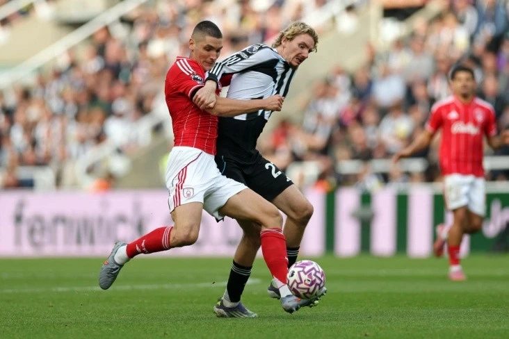 Newcastle Defeated Nottingham Forest