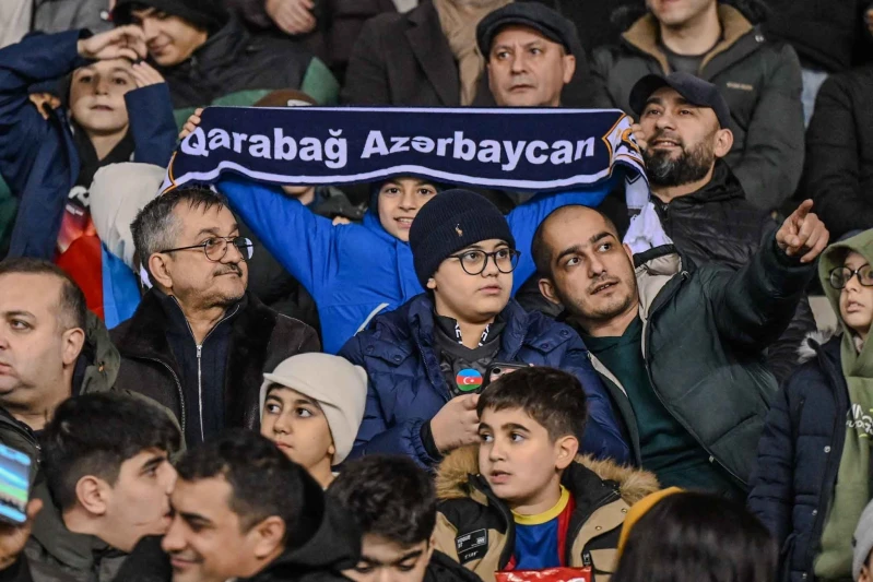 Qarabağ - Nyukasl oyunu Çempionlar Liqası pley-offunda azarkeş sayına görə 5-ci olub