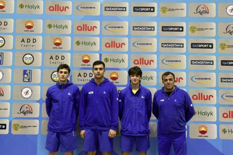 Azerbaycanlı masa tenisçileri Avrasya Ligi'ne başarılı bir başlangıç yaptı