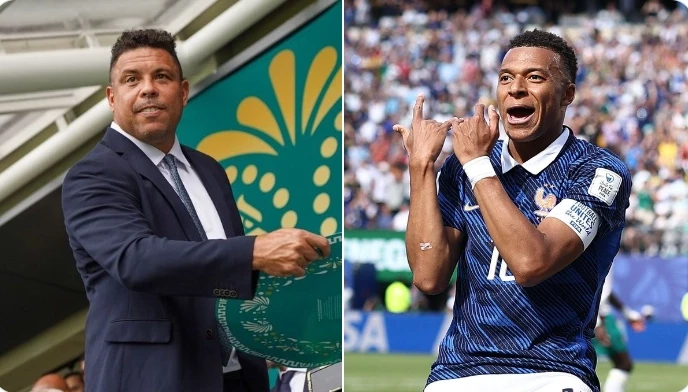 Ronaldo: Mbappenin oyun tərzi mənim zirvədəki vaxtlarımı xatırladır