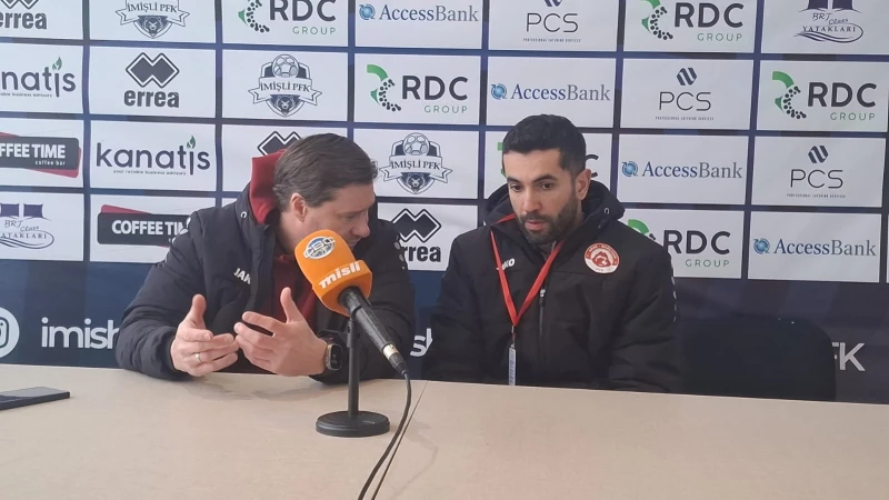 Andrey Demchenko spoke about the conditions of the game with Imishli, the pitch and squad selection