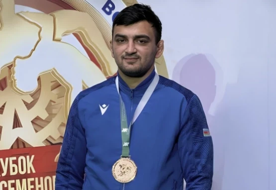 Ramiz Hasanov won a bronze medal at the Vladimir Semenov Cup