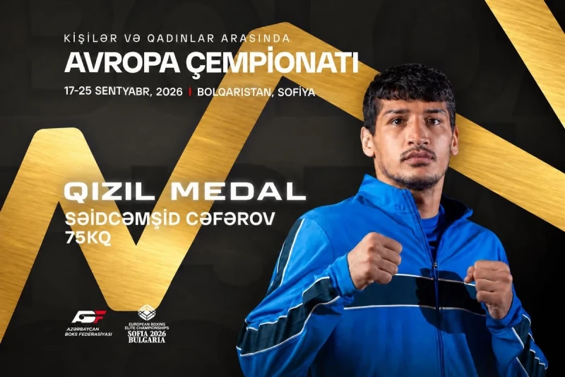Səidcəmşid Cəfərov Avropa çempionu oldu – Sofiyada Azərbaycan boksçularından 5 medal