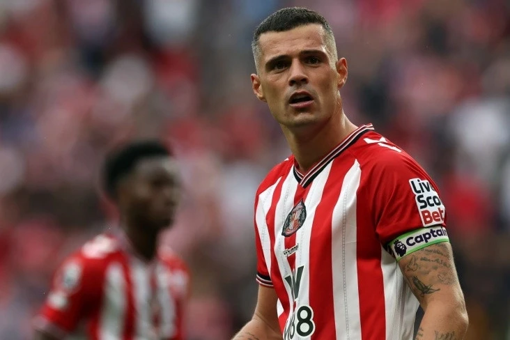 Juventus could begin talks with Sunderland to transfer Granit Xhaka
