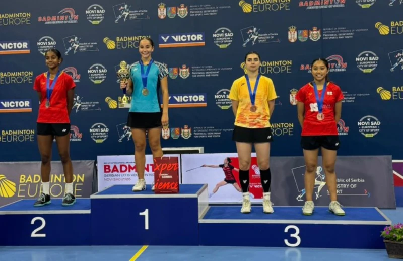Azərbaycan badmintonçusu beynəlxalq turnirdə bürünc medal qazandı