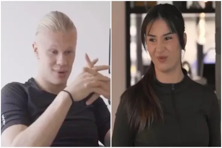 Shock confession from Haaland's girlfriend: I liked his best friend first