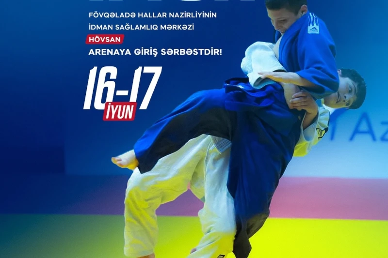 Cüdo üzrə U-14 yeniyetmələr arasında Liqa yarışının II turu 466 idmançının iştirakı ilə keçiriləcək