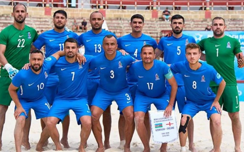 Azərbaycan çimərlik futbolu yığması Avropa Superfinalına yüksəlib