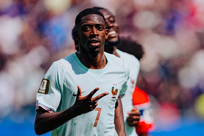Usman Dembele scored a hat-trick in the 2026 World Cup match