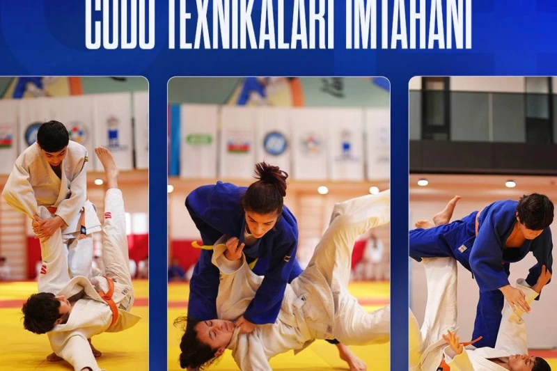 U-14 və U-17 Yaş Kateqoriyaları üzrə Cüdo Texnikaları İmtahanı Keçiriləcək