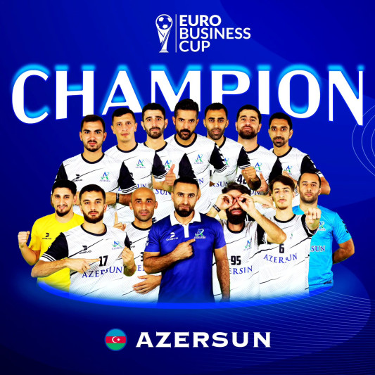 “Azərsun Holdinq” minifutbol komandası ikiqat Avropa çempionudur