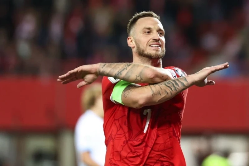 Marko Arnautovic Avusturya Milli Takımı Gol Krallığı Rekorunu Kırdı