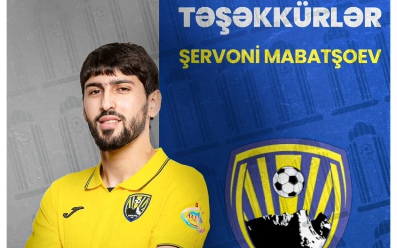 Kepez Şervoni Mabatşoev ile sözleşmeyi feshetti