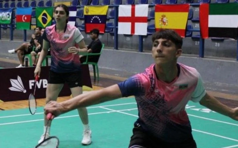 Azerbaijani badminton players win two silver medals at Venezuela Future tournament