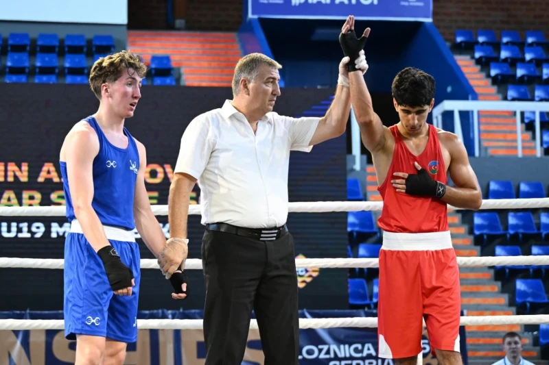 Azərbaycanın üç boksçusu Avropa çempionatında növbəti mərhələyə adlayıb