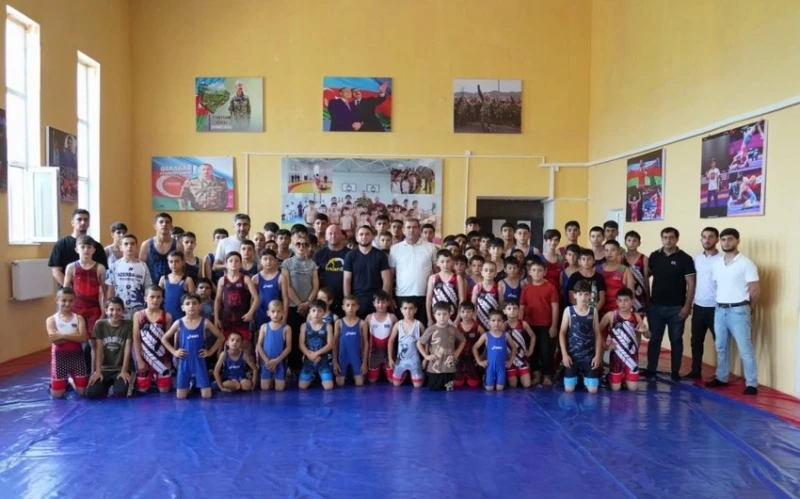 Support for Wrestling Development in Fuzuli: Opening of a New Sports Hall