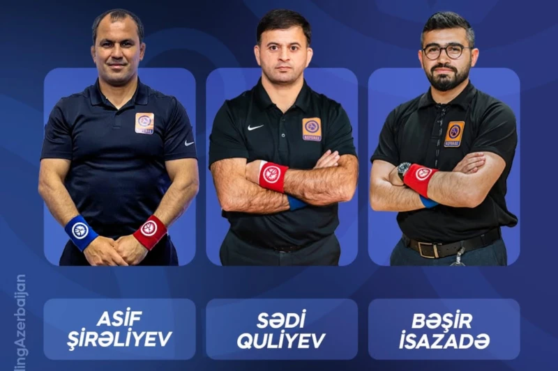 Azərbaycan güləş hakimləri Avropa çempionatında iştirak edəcək