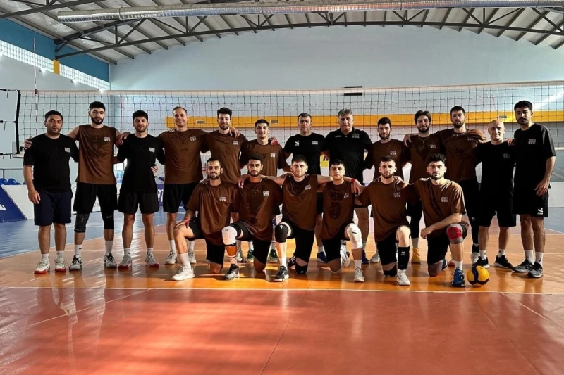 Milli takım Avrupa Gümüş Ligi'ne hazırlanmak için Gürcistan'a gitti