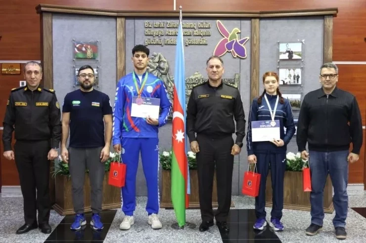 FHN İdman-sağlamlıq klubunda boks üzrə Azərbaycan çempionatının qalibləri ilə görüş keçirilib