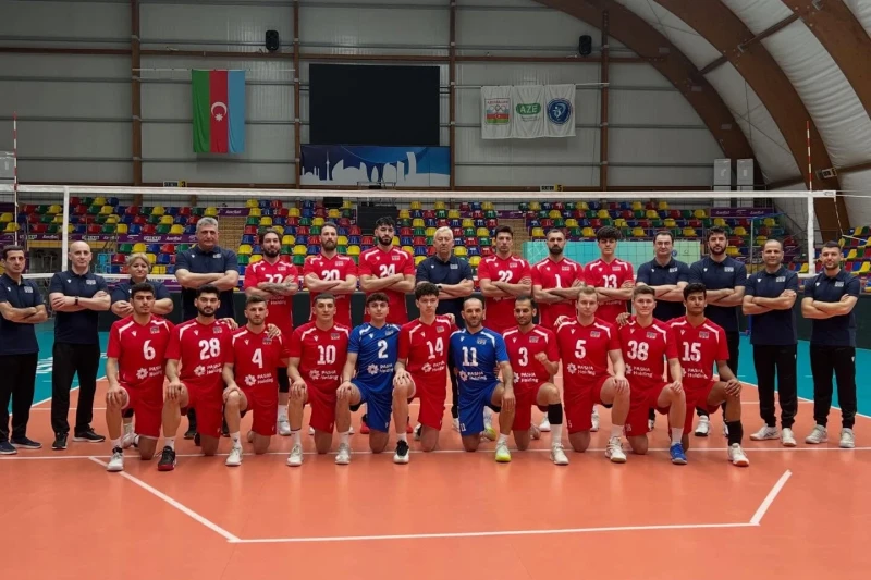Azərbaycan milli komandası Gümüş Avropa Liqasında mübarizəyə başlayır