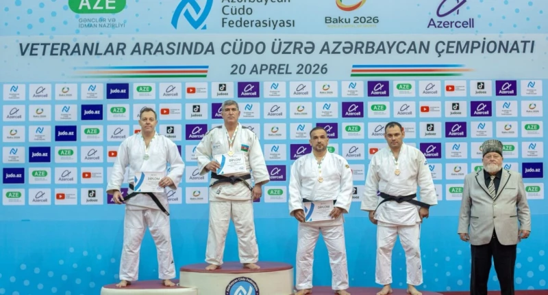 Cüdo üzrə veteranlar arasında Azərbaycan çempionatı keçirilib