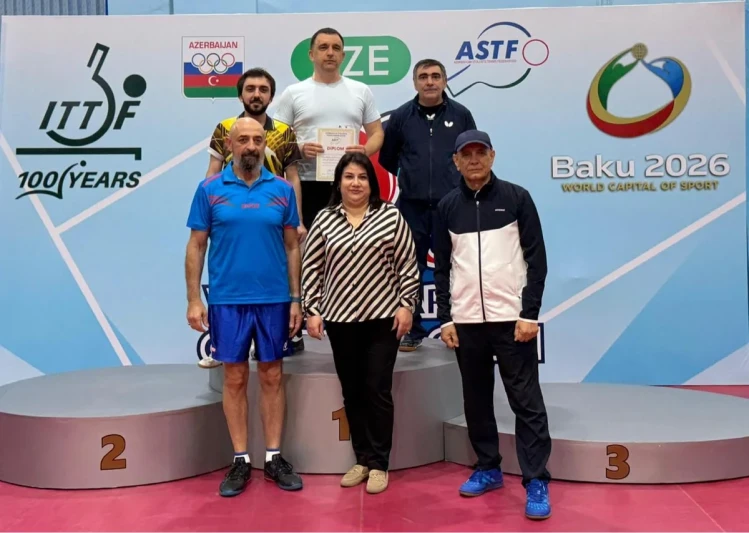 Baku Open Stolüstü Tennis Turnirinin Qalibləri Bəlli Oldu: Vermidin Fərdi, Heydərli-Aliulina Cütlükdə Zəfər Çaldı