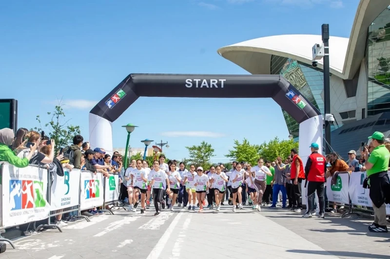 KidsRunFest: Bakıda 200-ə yaxın uşağın iştirakı ilə idman tədbiri keçirildi - FOTO