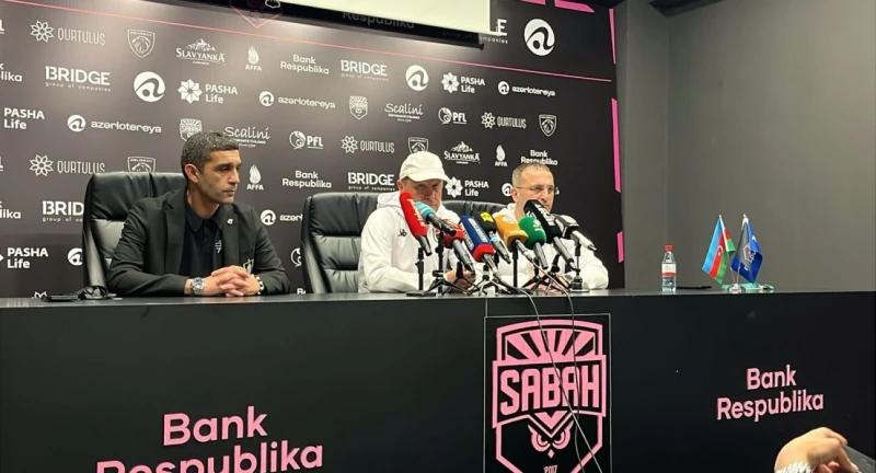 Valdas Dambrauskas Sabah - Neftçi oyunundan sonra fikirlərini bölüşdü