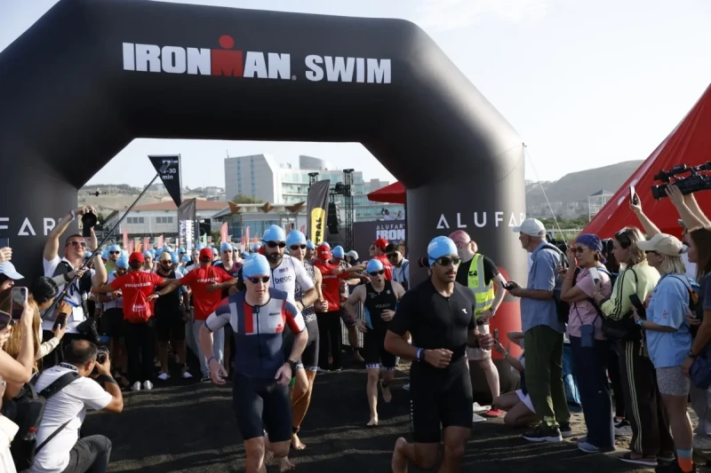 Bakıda Alufar IRONMAN 70.3 Baku triatlonu idman bayramına çevrildi