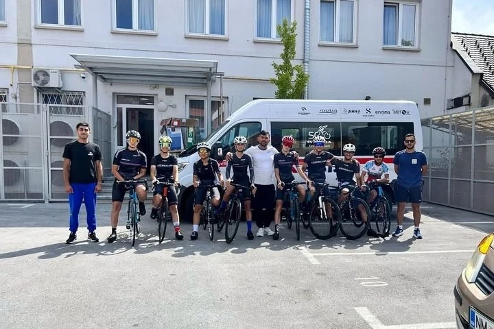 Velosipedçilərimiz Yeniyetmələrin Avropa Yay Olimpiya Festivalına hazırlaşmaq üçün Sloveniyada təlimdədir
