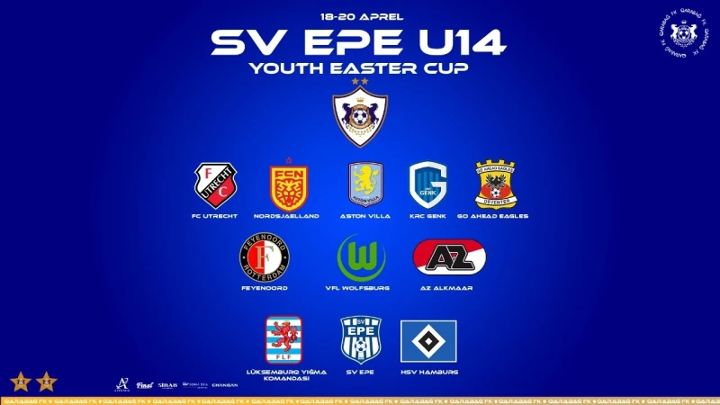 U14 komandamız beynəlxalq turnirdə iştirak edəcək