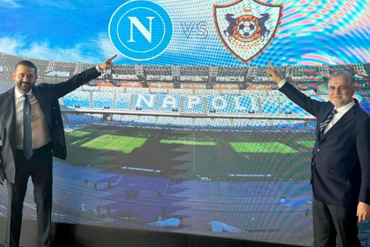 Qarabağ və Napoli prezidentləri arasında dostluq görüşü keçirilib