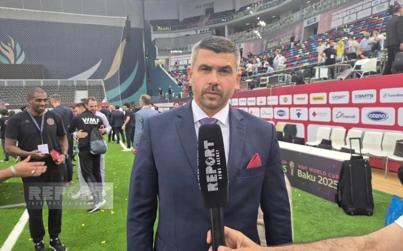 Dünya Minifutbol Federasiyasının prezidenti: Azərbaycan millisi yarandığı 8 il ərzində inanılmaz işlər görüb