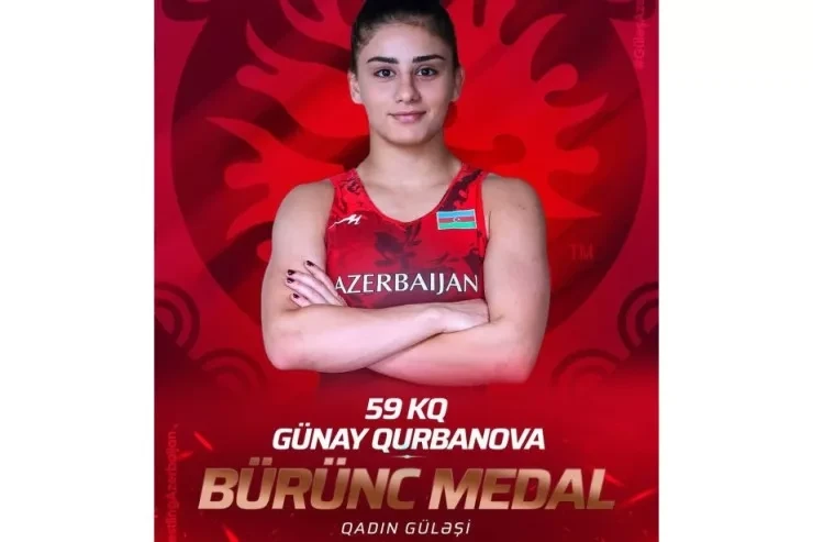 Qadın güləşçimiz Avropa üçüncüsü oldu