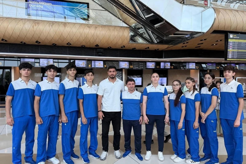 Taekvondoçularımız Avropa Gənclər Yay Olimpiya Festivalında iştirak üçün Şimali Makedoniyaya yollanıblar