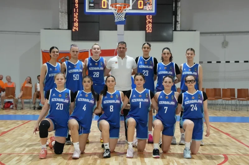 Azərbaycanın gənc qadın basketbolçuları İslandiya ilə qarşılaşacaq