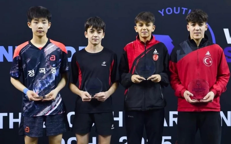 Azərbaycan stolüstü tennisçiləri Qətərdə keçirilən turniri 3 medalla başa vurublar