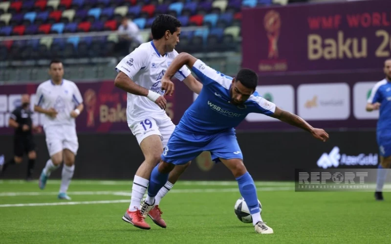 Bakıda təşkil olunan mini-futbol üzrə dünya çempionatında növbəti oyun baş tutub
