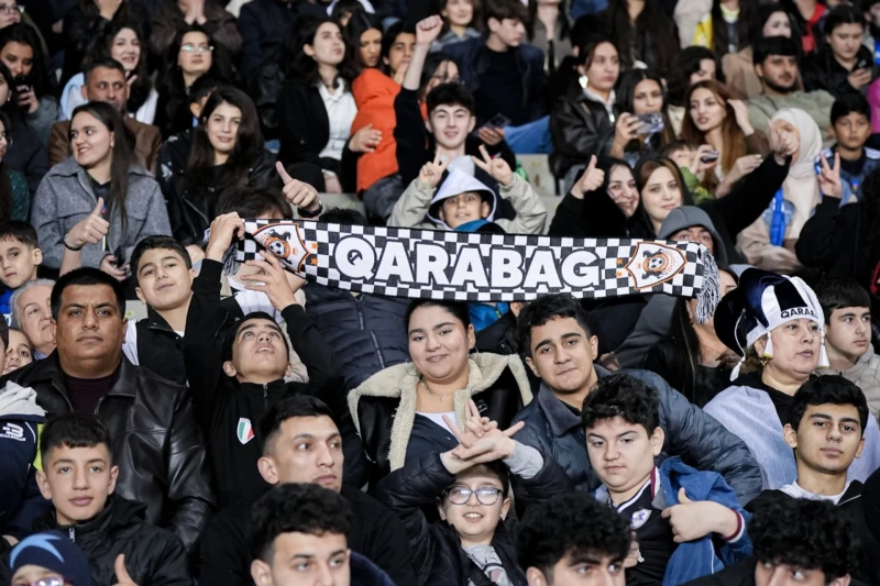 Qarabağ Sabahla oyunda xanım azarkeşlər üçün girişi ödənişsiz etdi