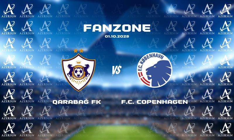 Qarabağ-Kopenhagen oyunundan əvvəl fan zona təşkil olunacaq