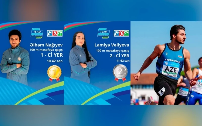 Azerbaijani athletes succeeded on the first day of the European Championship in Slovenia