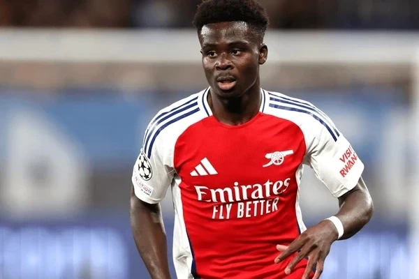 Bukayo Saka set to become Arsenal's highest-paid player Bukayo Saka set to become Arsenal's highest-paid player
