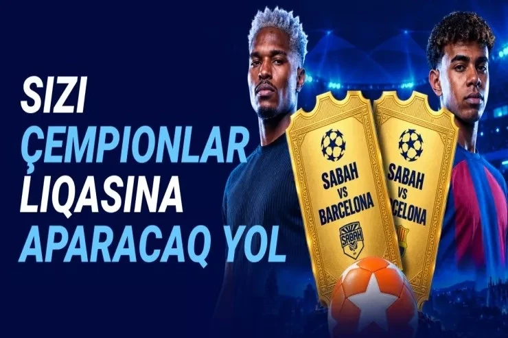 Sabah klubu Barselona ilə UEFA Çempionlar Liqası matçı üçün hazırlanır