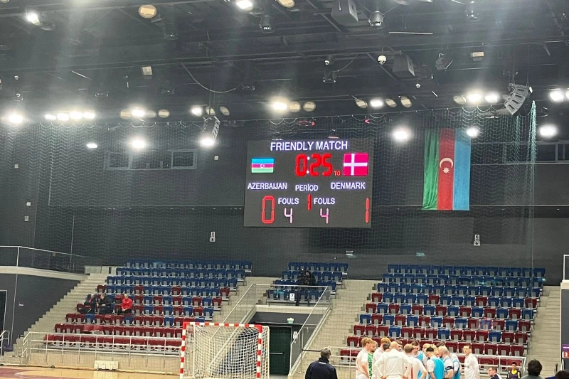 Futzal millimiz Danimarkaya uduzdu - FOTO